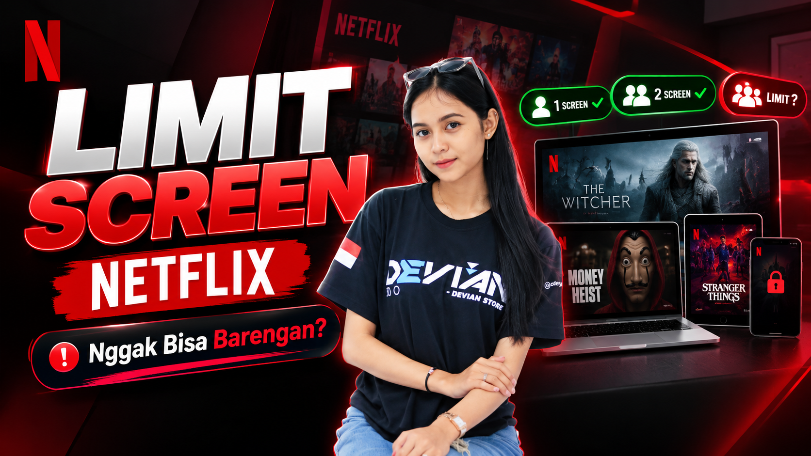 Penjelasan Limit Screen Netflix: Kenapa Tidak Semua Profil Bisa Menonton Bersamaan?