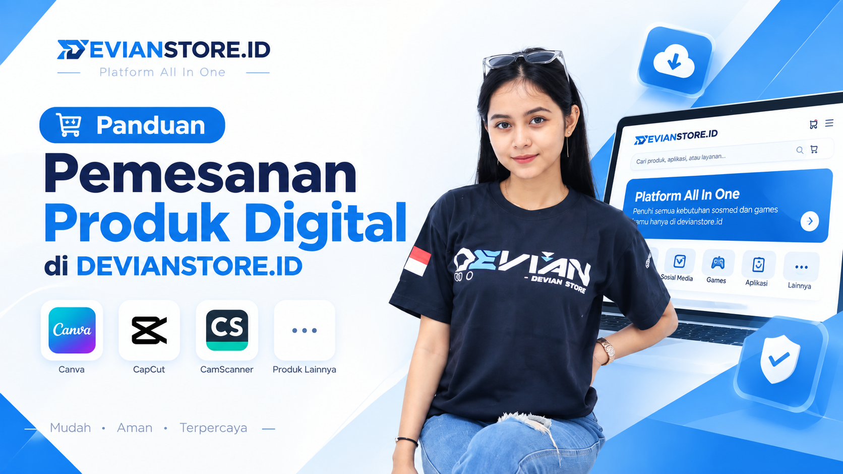 Panduan Pemesanan Aplikasi Premium di DEVIANSTORE.ID