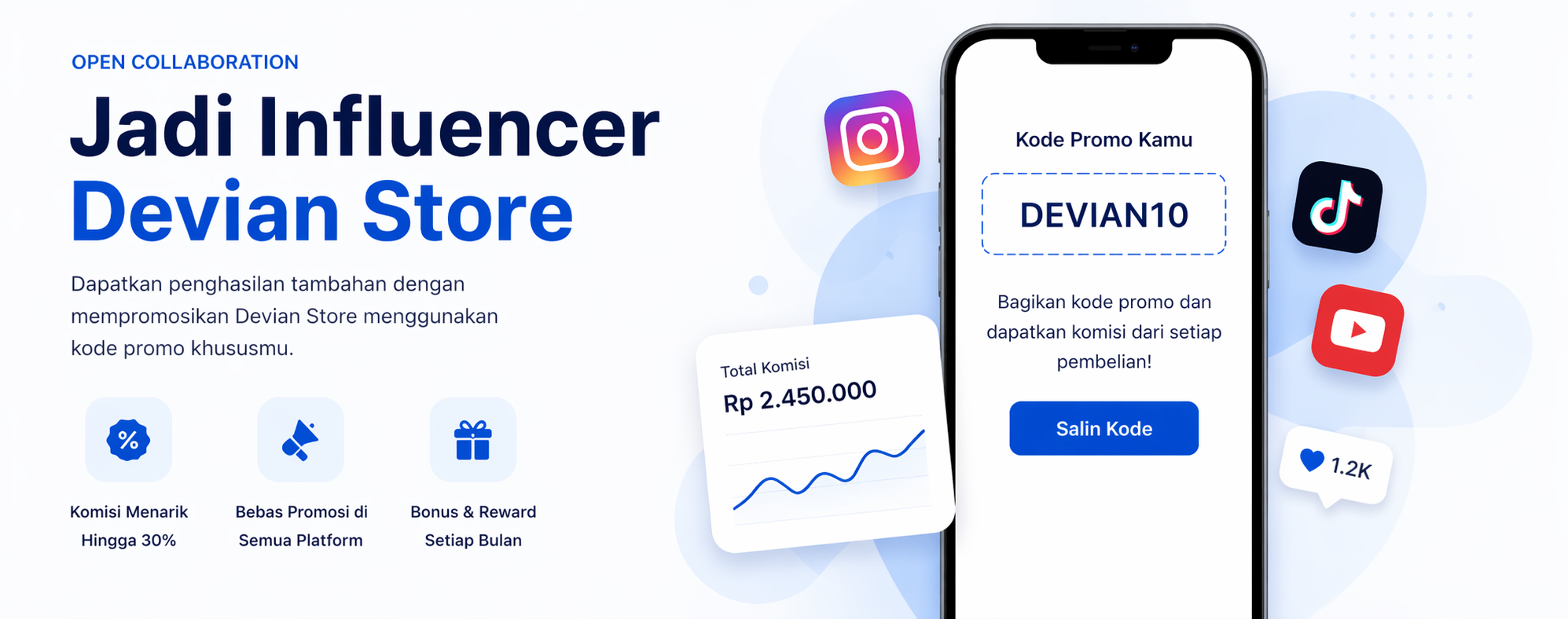 Banner Influencer